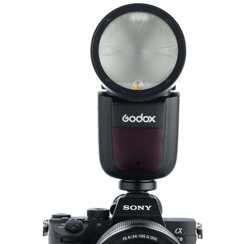 Вспышка накамерная Godox Ving V1S TTL с круглой головкой для Sony, фото , изображение 3