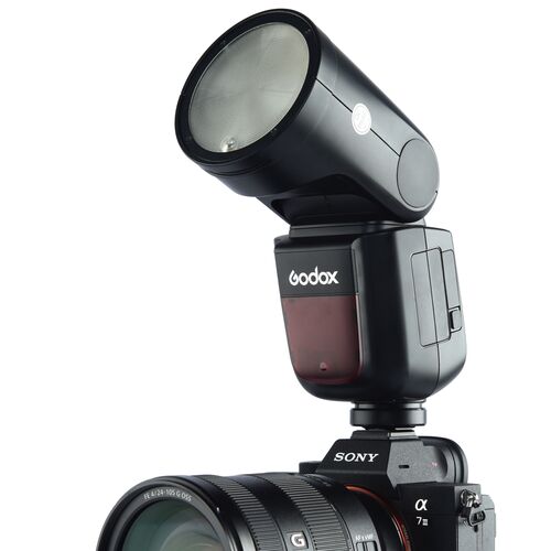Вспышка накамерная Godox Ving V1S TTL с круглой головкой для Sony, фото , изображение 8