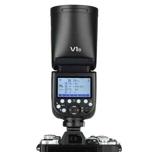 Вспышка накамерная Godox Ving V1O TTL с круглой головкой для Olympus/Panasonic, фото , изображение 3