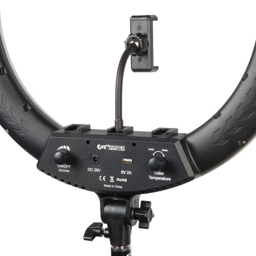 Осветитель кольцевой Falcon Eyes BeautyLight 480RC LED, фото , изображение 6