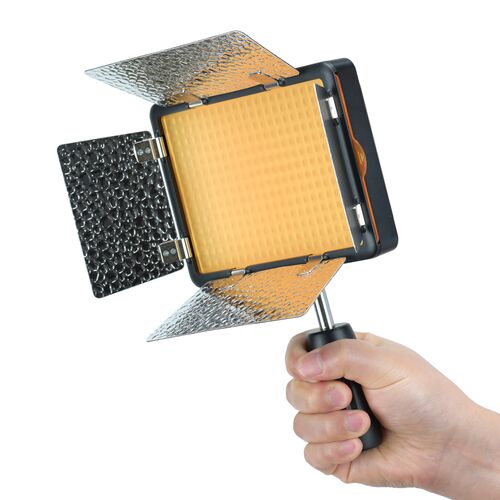 Осветитель светодиодный с функцией вспышки Godox LF308D накамерный, фото , изображение 5