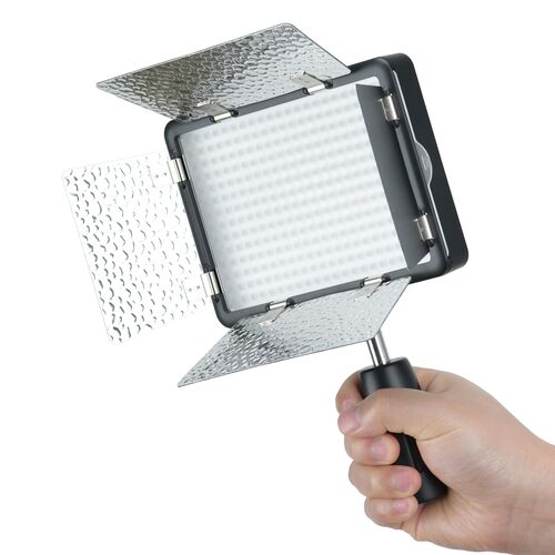 Осветитель светодиодный с функцией вспышки Godox LF308D накамерный, фото , изображение 4