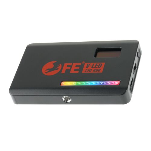 Осветитель Falcon Eyes V-LED 120 RGB накамерный светодиодный, фото , изображение 2