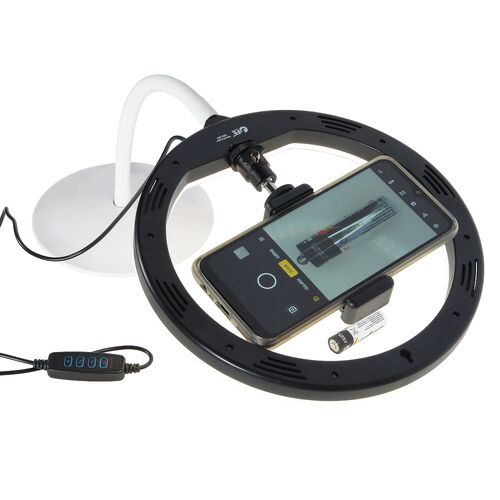 Осветитель кольцевой Falcon Eyes BeautyLight 128B LED, фото , изображение 2