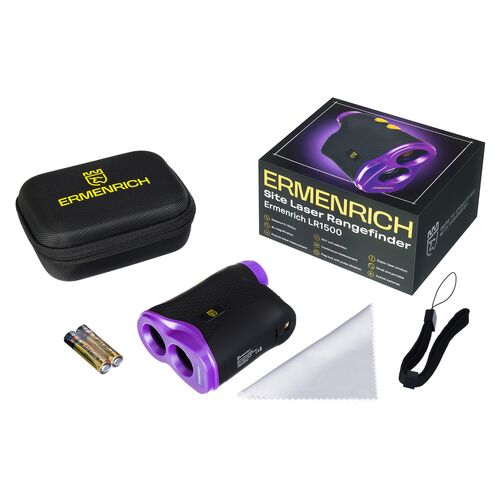 Лазерный строительный дальномер Ermenrich LR1500, фото , изображение 2