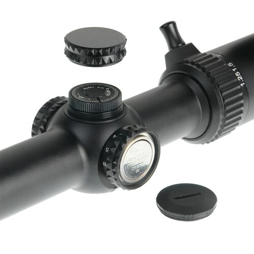 Прицел оптический Veber Wolf 1.25-4.5х26 IR FD07 Загонник, фото , изображение 7