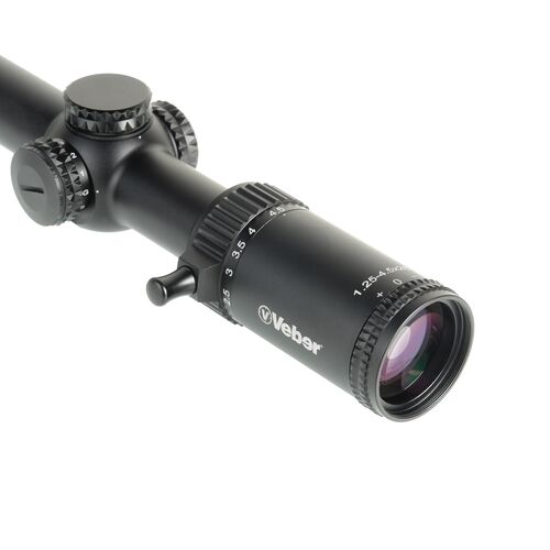 Прицел оптический Veber Wolf 1.25-4.5х26 IR FD07 Загонник, фото , изображение 9