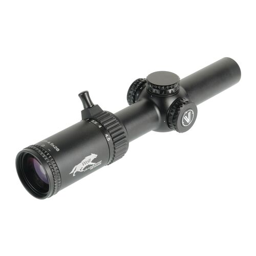 Прицел оптический Veber Wolf 1.25-4.5х26 IR FD07 Загонник, фото , изображение 3