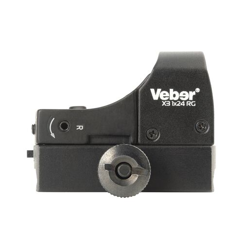 Прицел коллиматорный Veber Храбрый Заяц 1х24 RG, фото , изображение 3