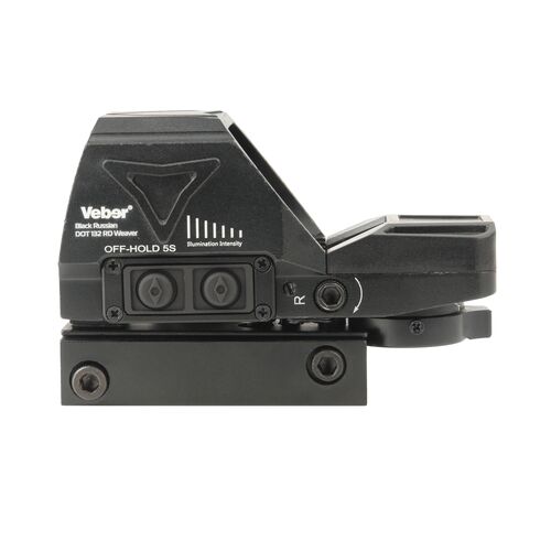 Прицел коллиматорный Veber Black Russian DOT 132 RD Weaver, фото , изображение 2