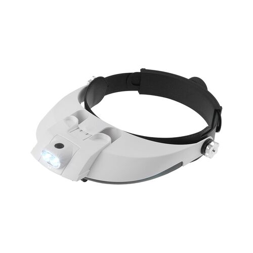 Лупа Veber 81001-G (лупа налобная с подсветкой), фото , изображение 3