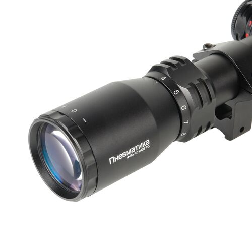 Прицел оптический Veber Пневматика 4-16X40 AOE RG, фото , изображение 5