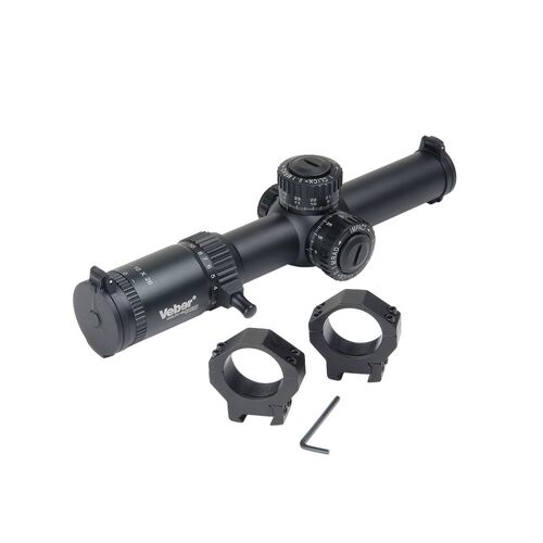 Прицел оптический Veber Wolf II 1-10х26 GB FD Загонник, фото , изображение 4