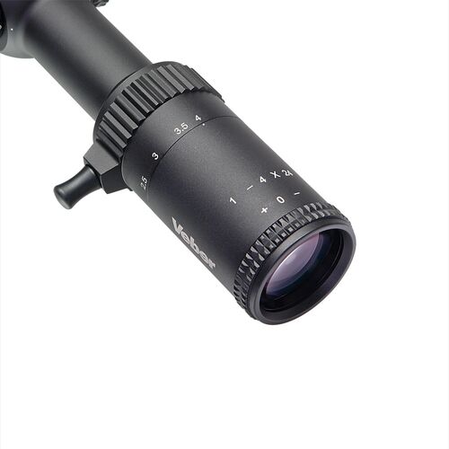 Прицел оптический Veber Wolf 1-4x24 GB DnD Загонник, фото , изображение 2