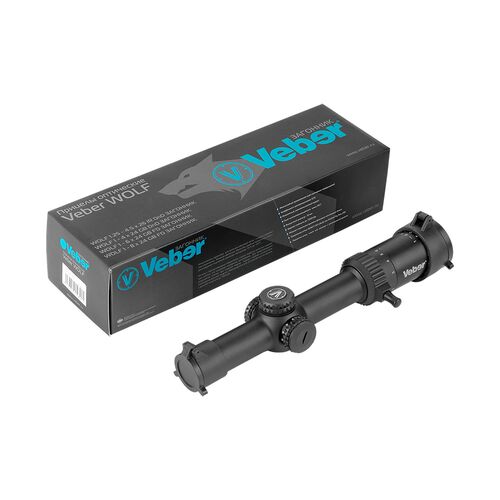 Прицел оптический Veber Wolf 1-6x24 GB FD Загонник, фото , изображение 5