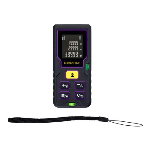 Лазерная рулетка Ermenrich Reel GD100 (фиолетовая), фото , изображение 2