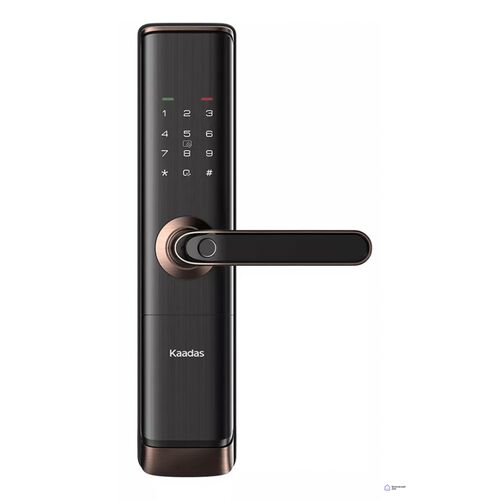 Электронный дверной замок Kaadas S110-5W Copper с отпечатком пальца, фото 