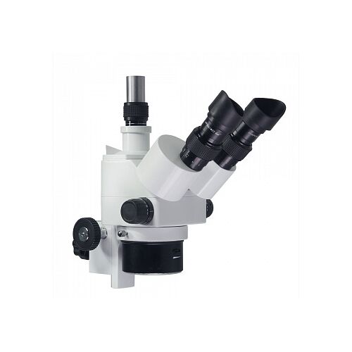 Оптич.головка МС-4-ZOOM (тринокуляр) с фокусировочным механизмом на штатив, фото , изображение 2