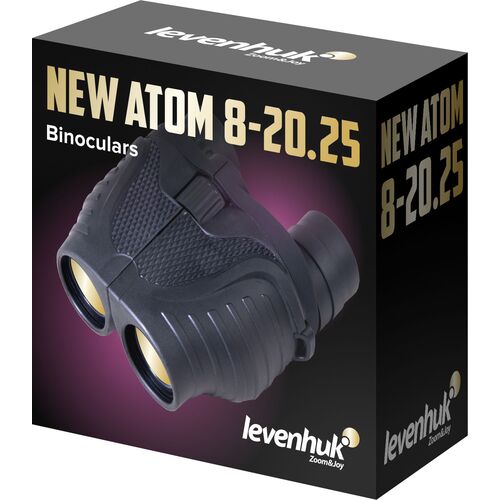 Бинокль Levenhuk New Atom 8–20x25, фото , изображение 2