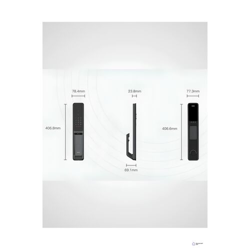 Электронный дверной замок Kaadas Q9 FVP, фото , изображение 5