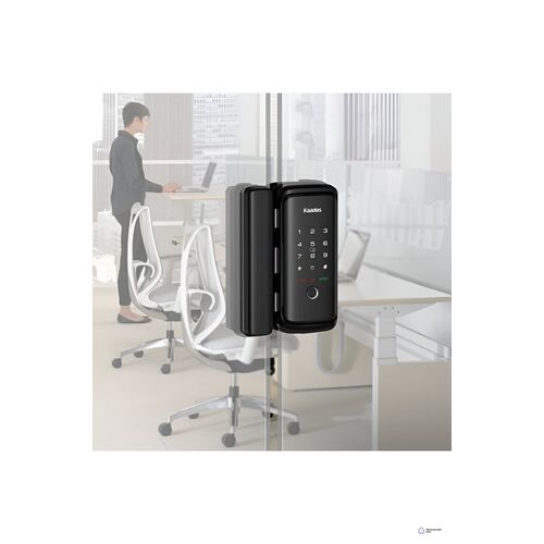 Электронный дверной замок для стеклянной двери с отпечатком пальца Kaadas R8-5GL, фото , изображение 2