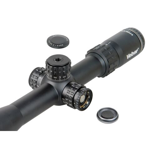 Прицел оптический Veber Пневматика III 6-24X50 SF IR, фото , изображение 2