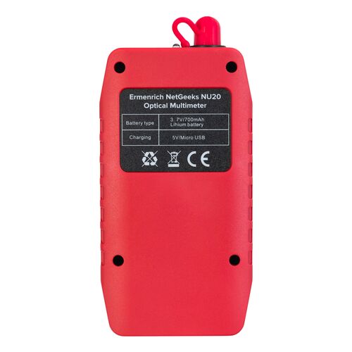 Оптический мультиметр Ermenrich NetGeeks NU20, фото , изображение 3