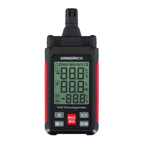 Термогигрометр Ermenrich Wett TU20, фото , изображение 5