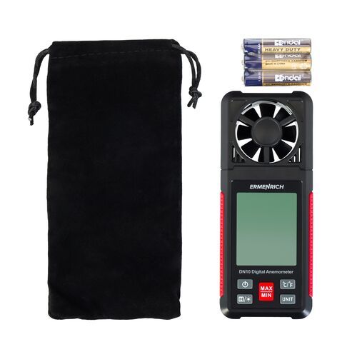 Цифровой анемометр Ermenrich Seek DN10, фото , изображение 5