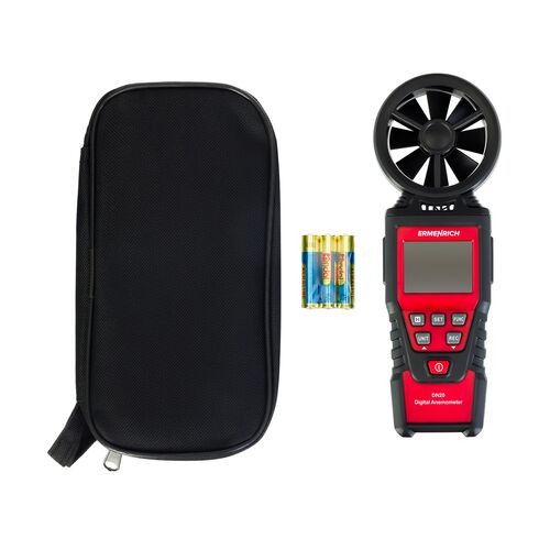 Цифровой анемометр Ermenrich Seek DN20, фото , изображение 5