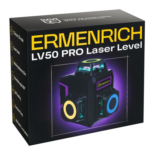 Лазерный уровень Ermenrich PRO LV50, фото , изображение 9