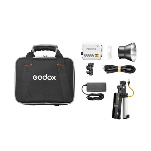 Осветитель светодиодный Godox ML60II Bi Kit1 (с AK-B01), фото , изображение 12