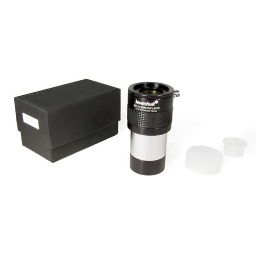 Линза Барлоу Levenhuk 2x, ED, 2", фото 