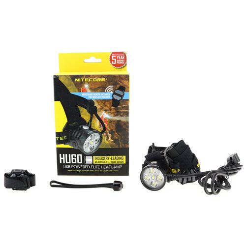 Налобный фонарь Nitecore HU60, фото , изображение 7