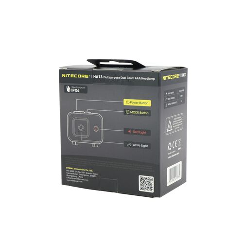 Фонарь налобный Nitecore HA13, фото , изображение 7