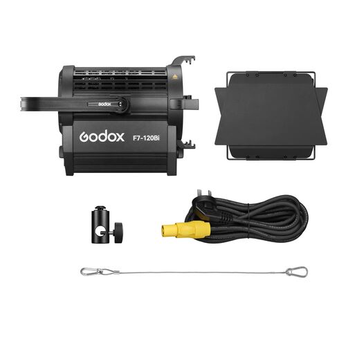 Осветитель светодиодный Godox F7-120Bi K2 с линзой Френеля, фото , изображение 9