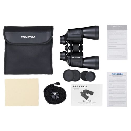 Бинокль Praktica Falcon 7x50, чёрный, фото , изображение 3