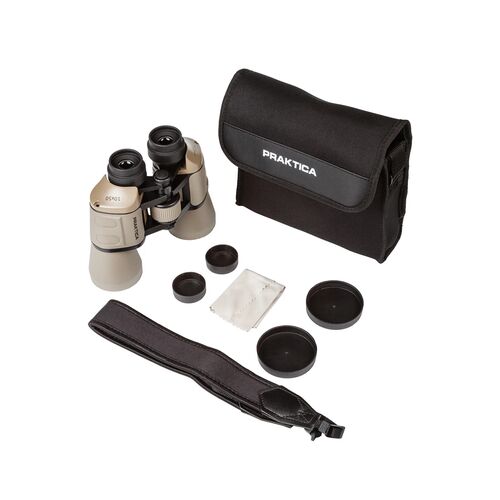 Бинокль Praktica Falcon 10x50, песочный, фото , изображение 5