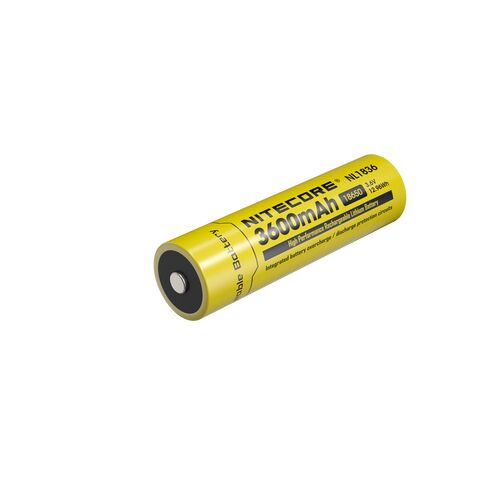 Расширенный аккумуляторный отсек на 18650 Nitecore для NU40/NU43/NU50 (в комплекте c аккумулятором NL1836 3600 мАч), фото , изображение 4