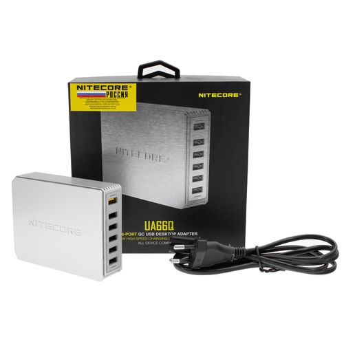 Зарядное устройство Nitecore UA66Q, фото , изображение 7