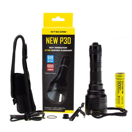 Фонарь тактический Nitecore NEW P30, фото , изображение 5