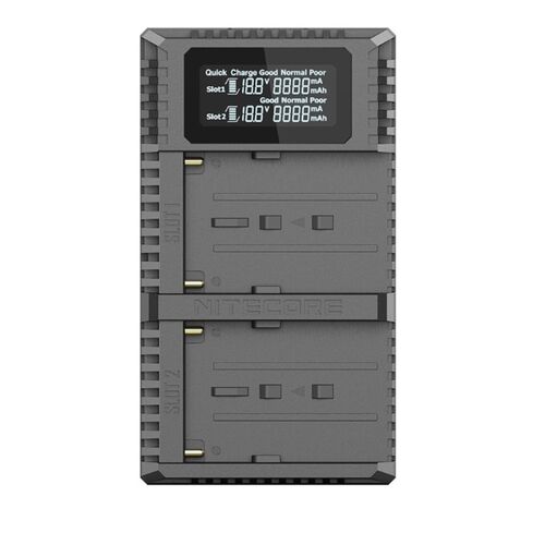 Зарядное устройство Nitecore USN3 PRO для Sony NP-FM500H/NP-F730/NP-F750/NP-F770/NP-F970/NP-F550, фото , изображение 4