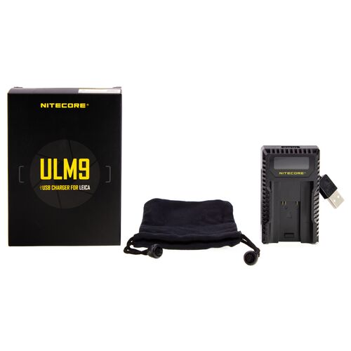 Зарядное устройство Nitecore ULM9 для Leica BM8,M8,M8.2, M9, фото , изображение 6