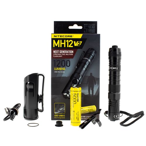 Фонарь повседневный Nitecore MH12V2, фото , изображение 6