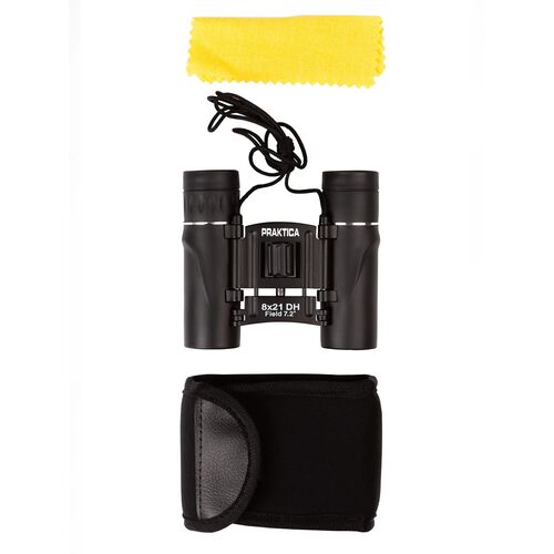 Бинокль компактный Praktica Falcon 8x21, чёрный, фото , изображение 7