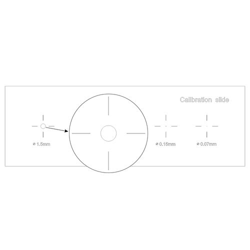 Слайд калибровочный MAGUS CS5 (XY0,01/0,07/0,15/0,6/1,5), фото , изображение 3