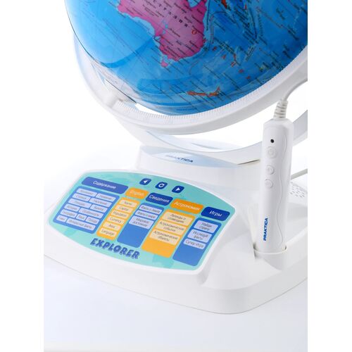 Интерактивный глобус Praktica EXPLORER с умной ручкой и звёздным небом, фото , изображение 4