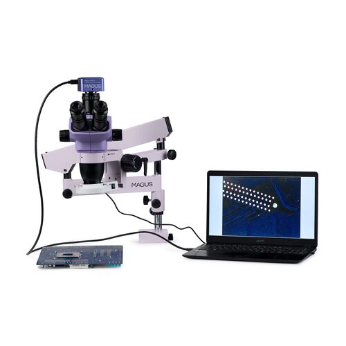 Микроскоп стереоскопический цифровой MAGUS Stereo D7TR для ремонта и пайки, фото , изображение 2
