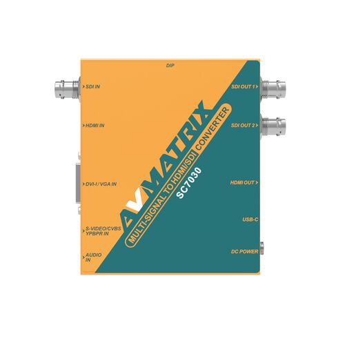 Конвертер AVMATRIX SC7030 мультисигнальный в HDMI, SDI, фото 