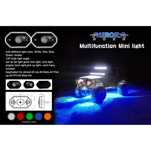 ALO-M-Y-A -Amber Фара 9-24В, 9Вт, 495Лм, фото , изображение 5